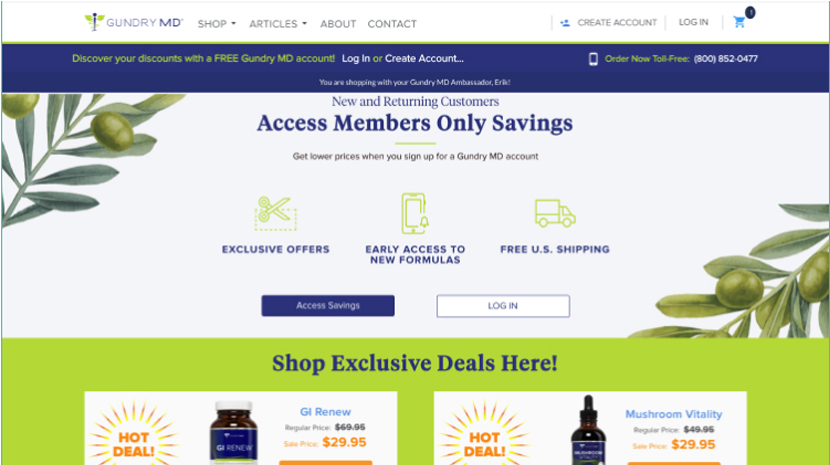 44% Off Gundry MD Energy Renew Coupon Code 2023 (Active)